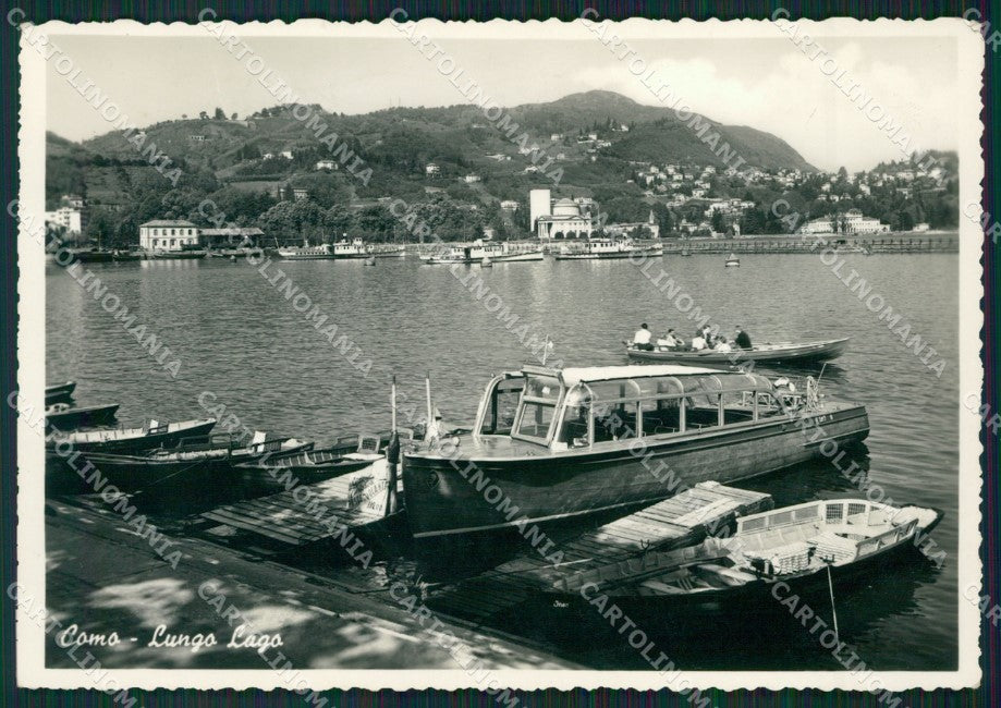 Como Città Barche Foto FG cartolina ZKM9218 – fronte