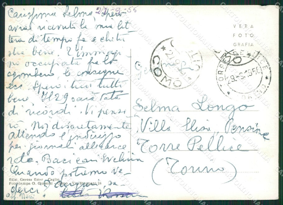 Como Caglio Foto FG cartolina ZKM9231 – retro