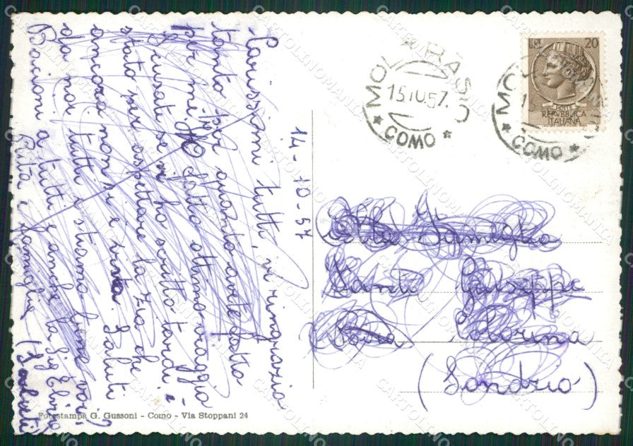 Como Moltrasio Foto FG cartolina ZKM9233 – retro