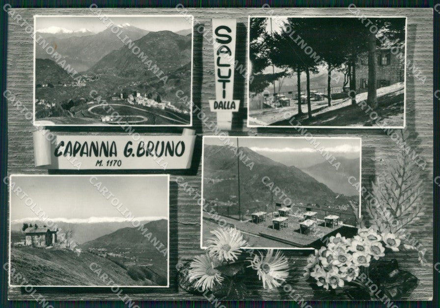 Como Capanna Bruno Saluti da Rifugio Foto FG cartolina ZKM9235 – fronte