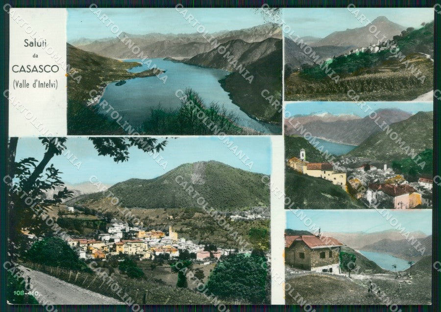 Como Casasco Saluti da Foto FG cartolina ZKM9236 – fronte