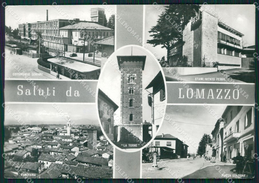 Como Lomazzo Saluti da Foto FG cartolina ZKM9241 – fronte