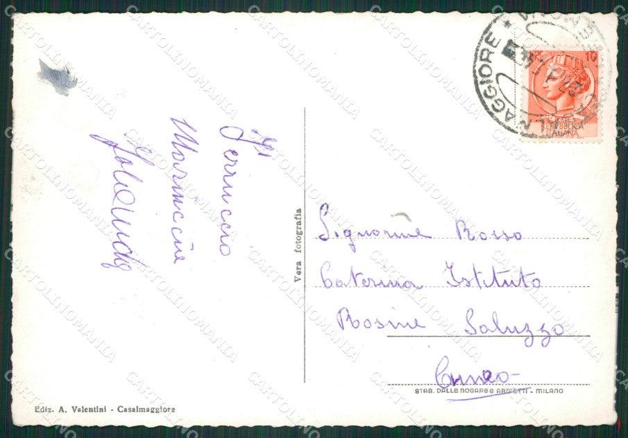 Cremona Casalmaggiore Foto FG cartolina ZKM9250 – retro