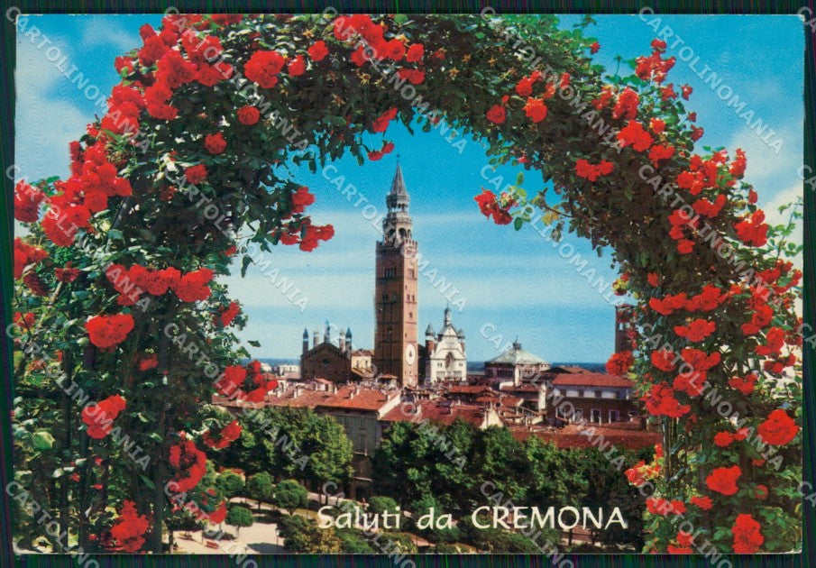 Cremona Città Saluti da Foto FG cartolina ZKM9253 – fronte