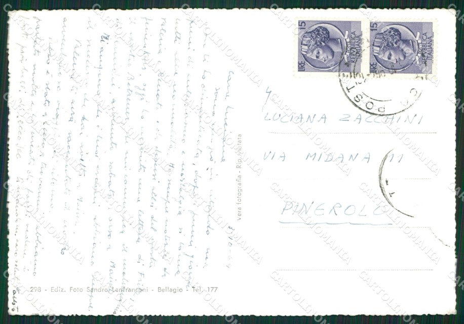 Lecco Città Foto FG cartolina ZKM9255 – retro