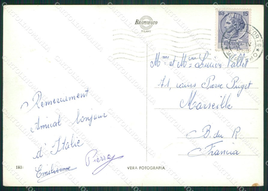 Lecco Città Saluti da Foto FG cartolina ZKM9257 – retro