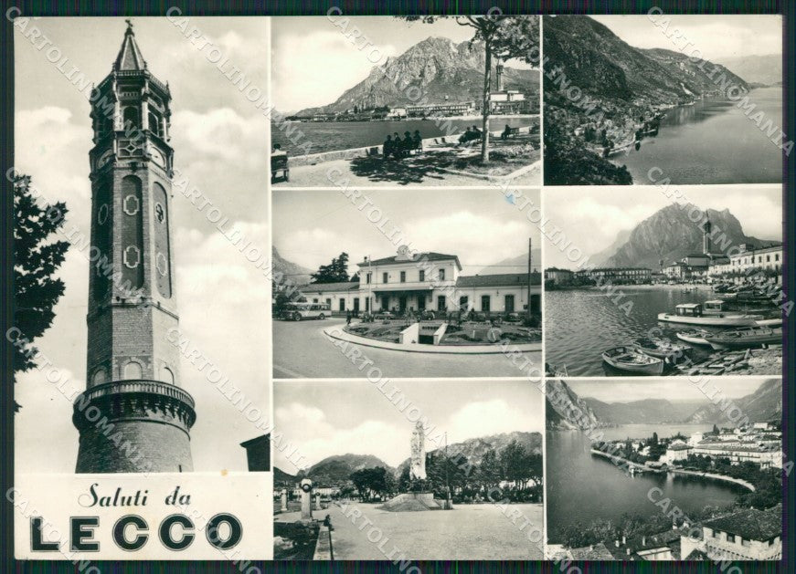 Lecco Città Saluti da Foto FG cartolina ZKM9264 – fronte