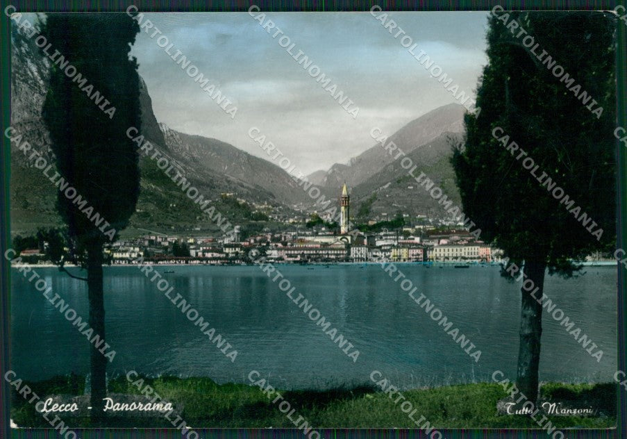 Lecco Città PIEGHE Foto FG cartolina ZKM9265 – fronte