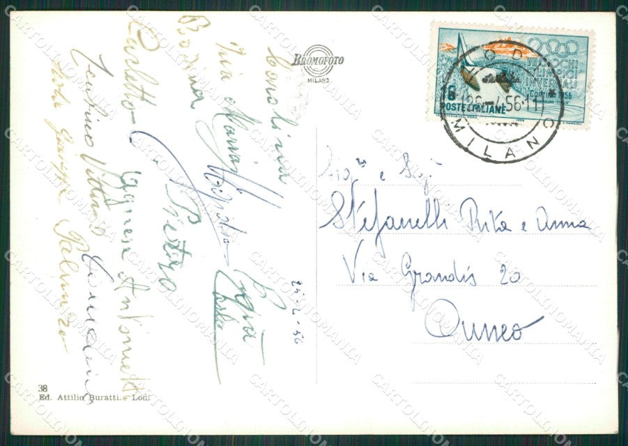 Lodi Città Saluti da Foto FG cartolina ZKM9269 – retro