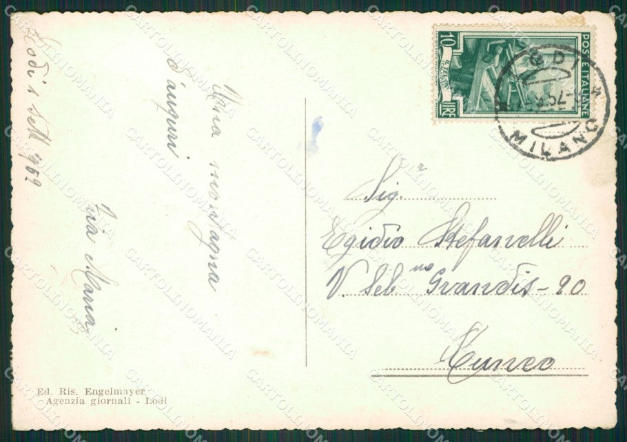 Lodi Città Foto FG cartolina ZKM9273 – retro
