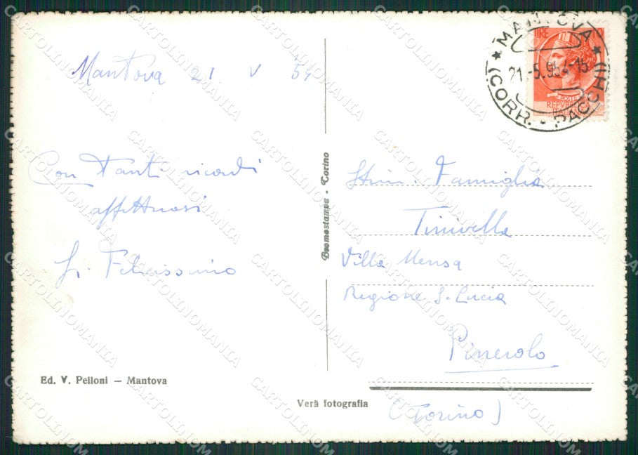 Mantova Città Foto FG cartolina ZKM9286 – retro
