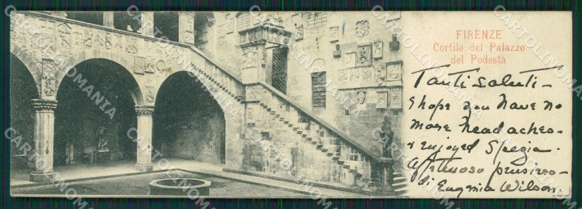 Firenze Città Mini cartolina ZKM9288 – fronte