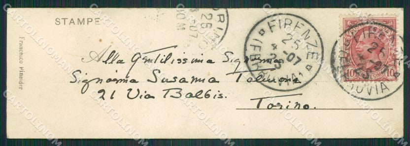 Firenze Città Mini cartolina ZKM9288 – retro