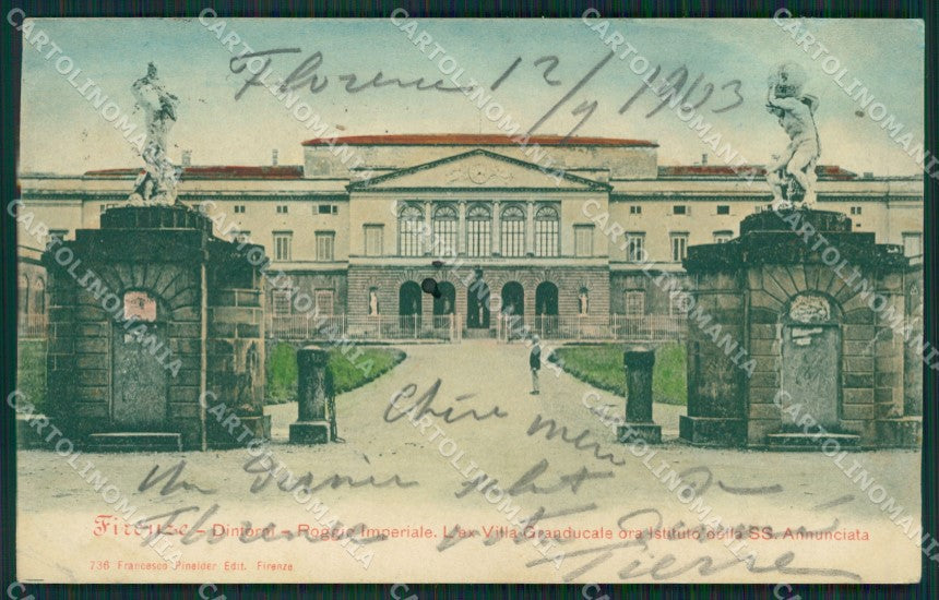 Firenze Città STRAPPINO PIEGA cartolina ZKM9289 – fronte