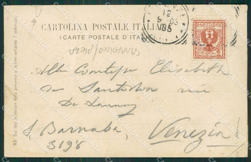 Firenze Città STRAPPINO PIEGA cartolina ZKM9289 – retro
