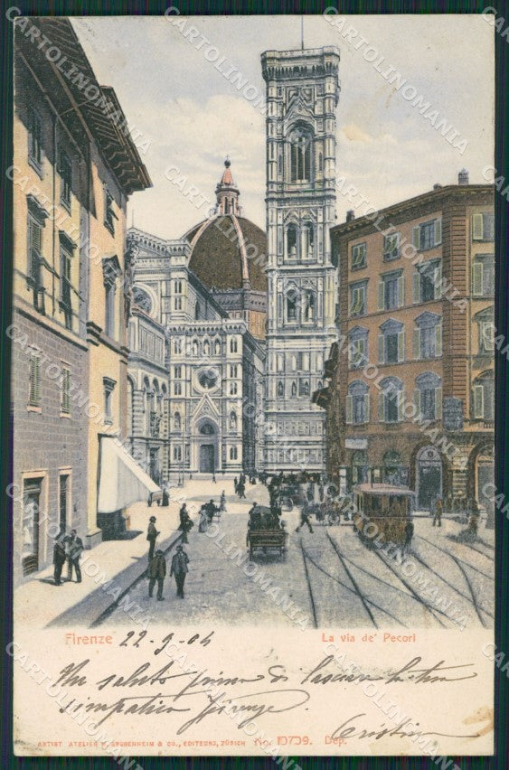 Firenze Città cartolina ZKM9293 – fronte
