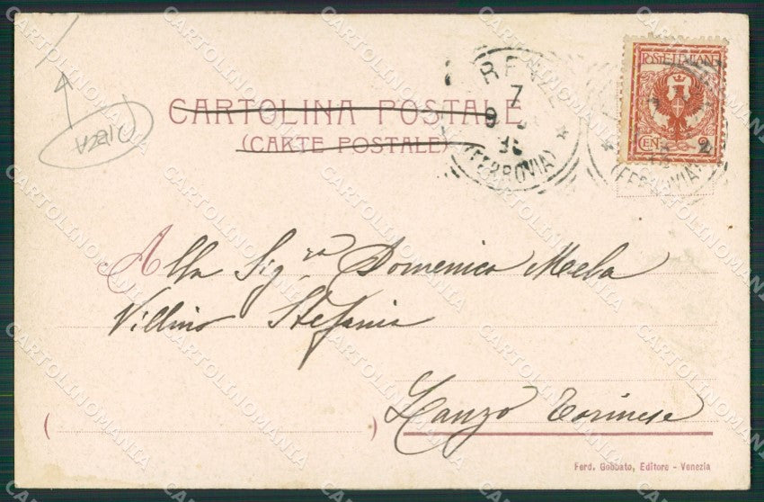 Firenze Città PIEGA cartolina ZKM9296 – retro