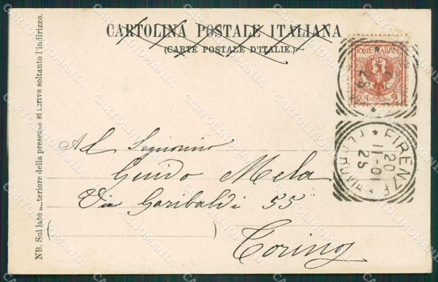 Firenze Città cartolina ZKM9297 – retro