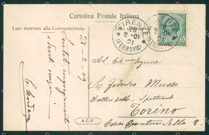 Firenze Città cartolina ZKM9321 – retro