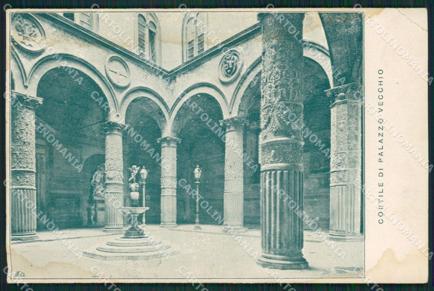 Firenze Città MACCHIE PIEGA cartolina ZKM9326 – fronte