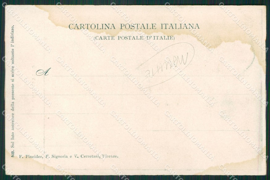 Firenze Città MACCHIE cartolina ZKM9328 – retro