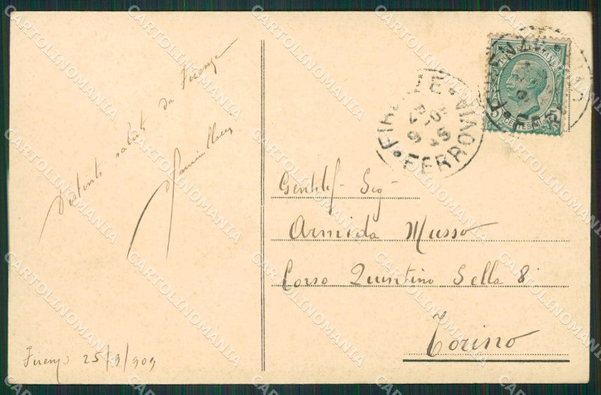 Firenze Città cartolina ZKM9338 – retro