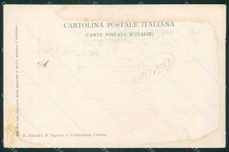 Firenze Città MACCHIE cartolina ZKM9345 – retro