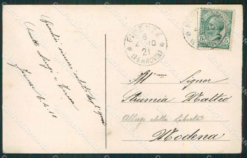 Firenze Cascine cartolina ZKM9349 – retro