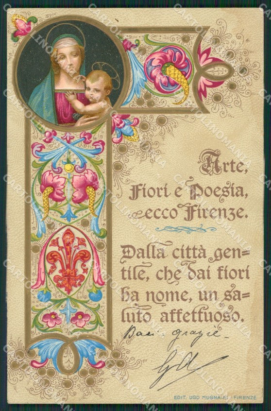 Firenze Città MACCHIA cartolina ZKM9359 – fronte