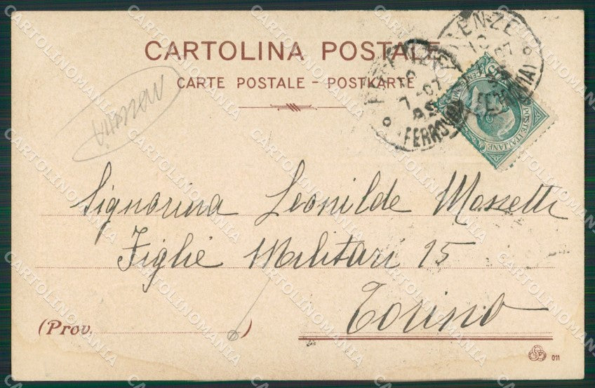 Firenze Città MACCHIA cartolina ZKM9359 – retro