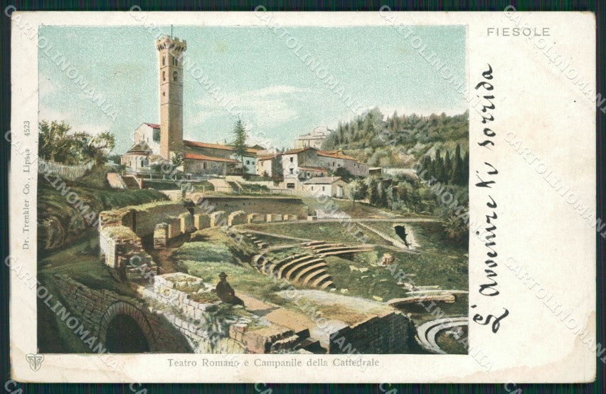 Firenze Fiesole MACCHIE cartolina ZKM9363 – fronte