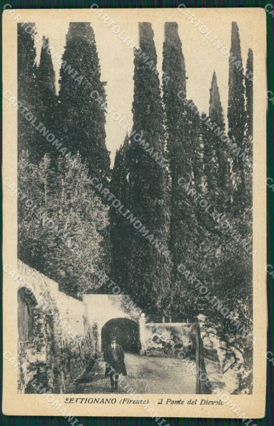 Firenze Settignano cartolina ZKM9364 – fronte