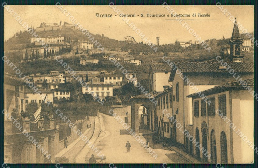 Firenze Fiesole San Domenico cartolina ZKM9367 – fronte