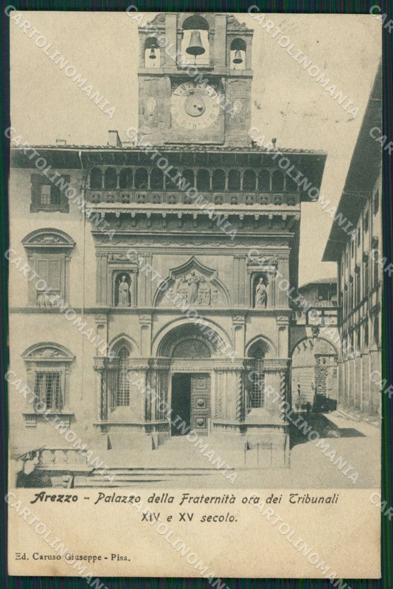Arezzo Città Tribunali cartolina ZKM9376 – fronte