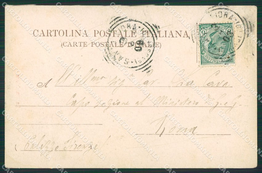 Grosseto Santa Fiora Dante cartolina ZKM9380 – retro