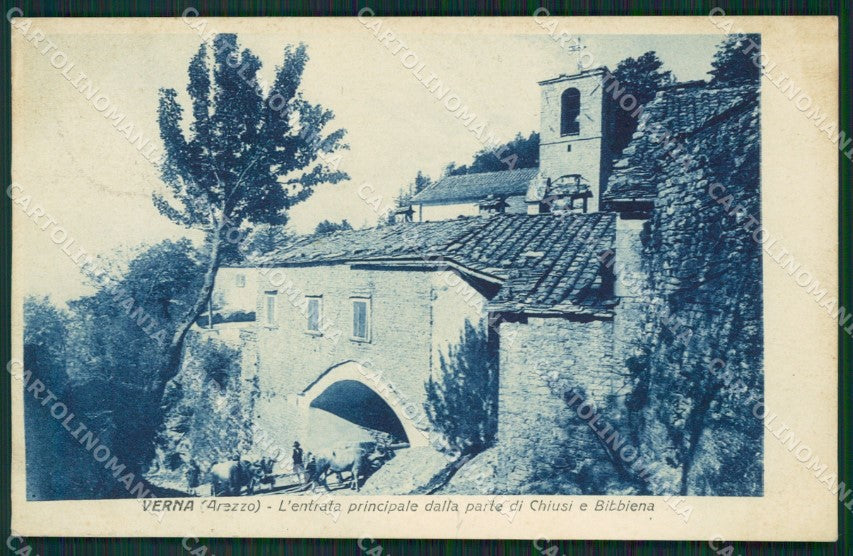 Arezzo Verna cartolina ZKM9381 – fronte