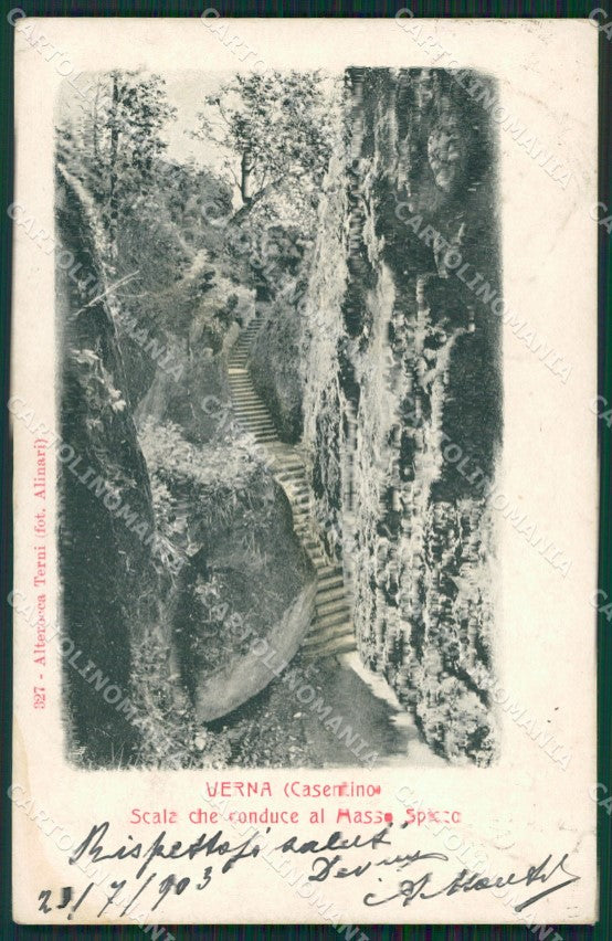 Arezzo Verna Alterocca 327 MACCHIA cartolina ZKM9385 – fronte