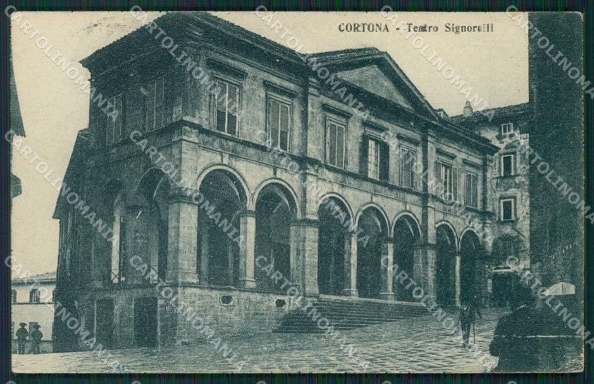 Arezzo Cortona cartolina ZKM9390 – fronte