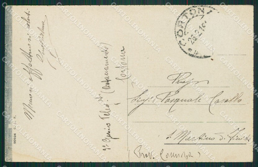 Arezzo Cortona cartolina ZKM9390 – retro