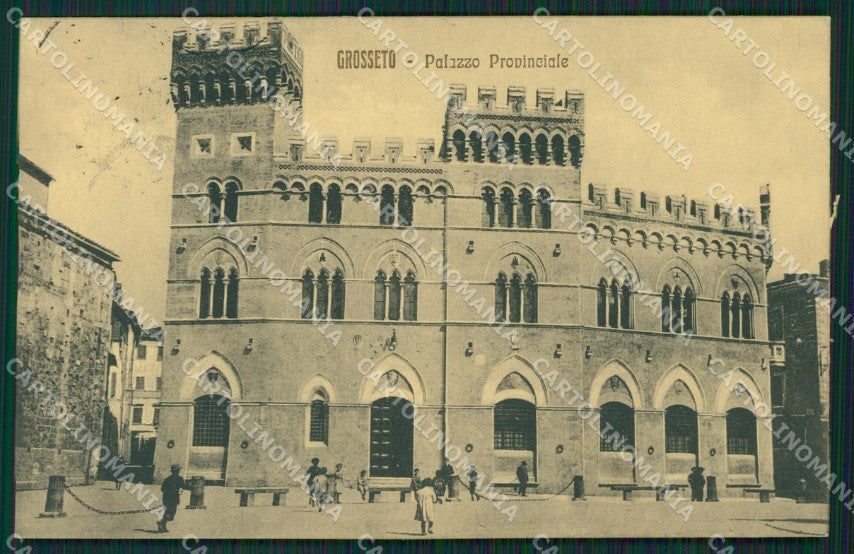 Grosseto Città Palazzo Provincia cartolina ZKM9393 – fronte