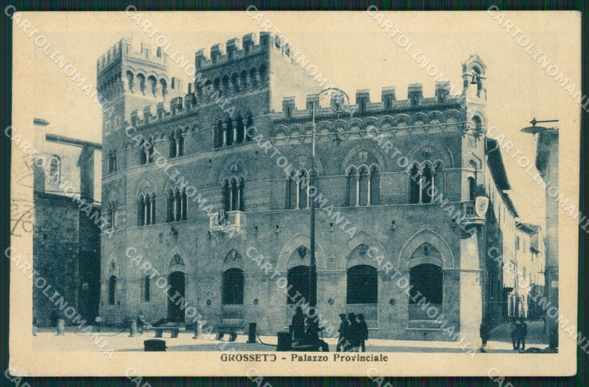 Grosseto Città Palazzo Provincia cartolina ZKM9394 – fronte