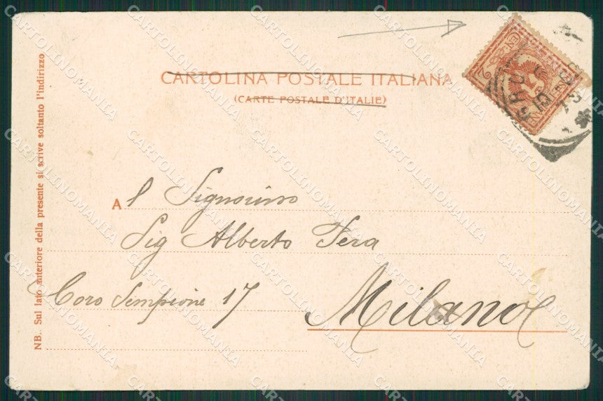 Grosseto Città Palazzo Provincia cartolina ZKM9395 – retro