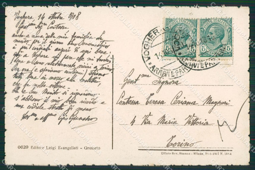 Grosseto Città cartolina ZKM9397 – retro