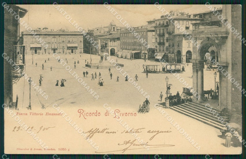 Livorno Città MACCHIA cartolina ZKM9408 – fronte