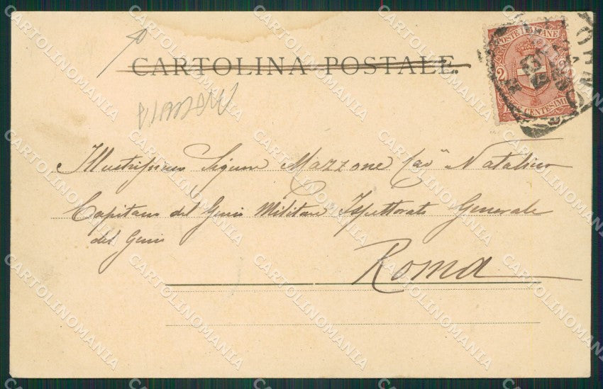 Livorno Città MACCHIA cartolina ZKM9408 – retro