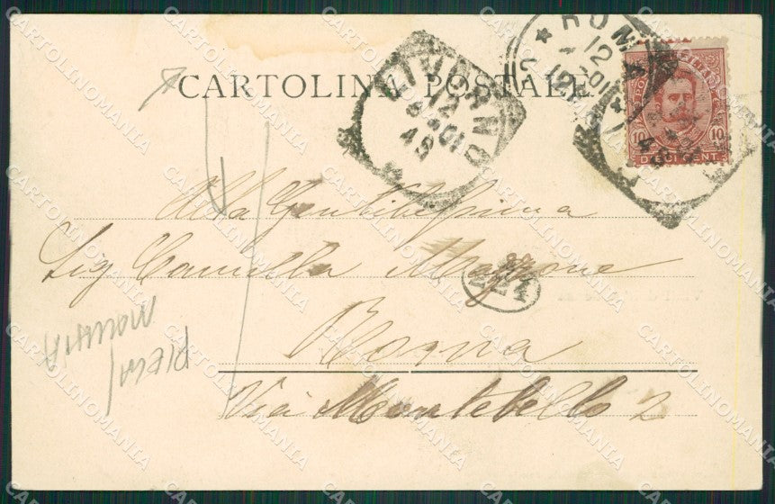 Livorno Città PIEGA MACCHIA cartolina ZKM9409 – retro