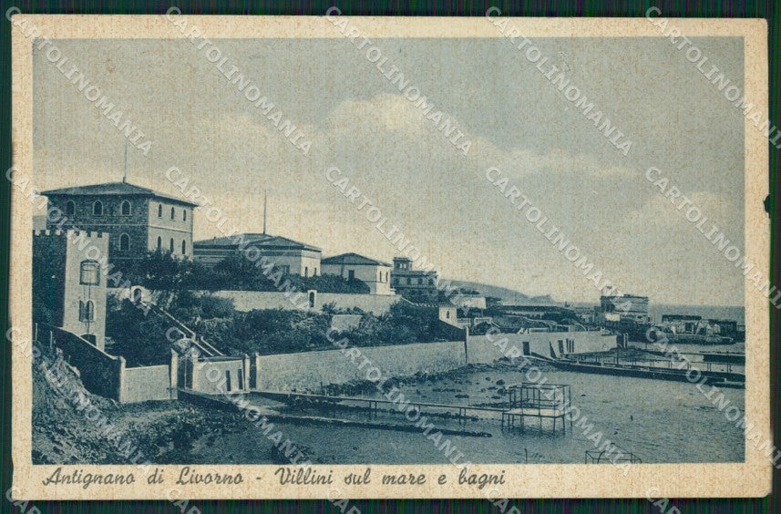 Livorno Antignano ABRASA STRAPPINO cartolina ZKM9415 – fronte