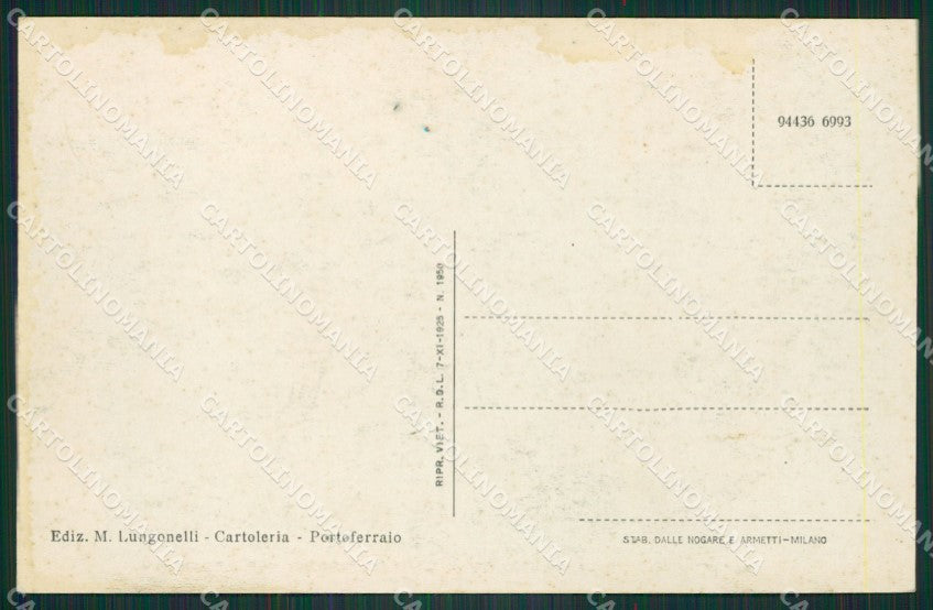 Livorno Portoferraio cartolina ZKM9419 – retro
