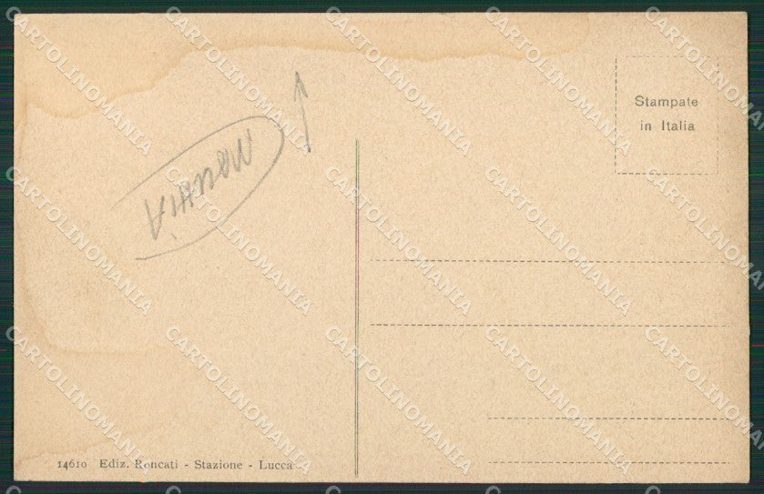 Lucca Città MACCHIA cartolina ZKM9426 – retro