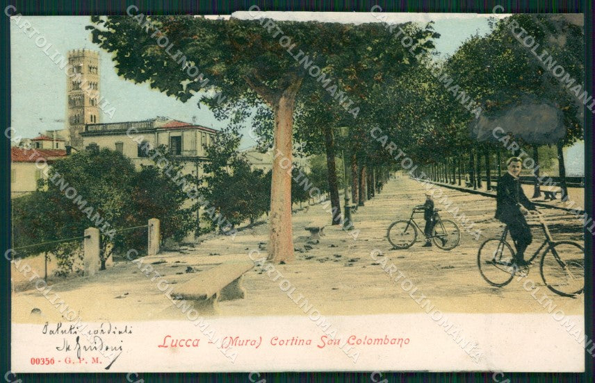Lucca Città ABRASA cartolina ZKM9435 – fronte